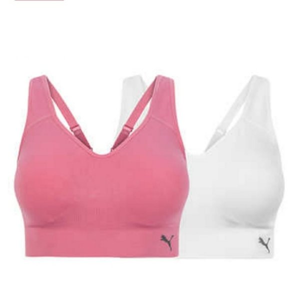 NWOT 2 Puma Sports Bras M - Picture 1 of 6